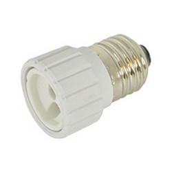 Lamp Socket Converter E27 / ES (male) to GU10, Edison Screw to GU10 Fitting Adaptor