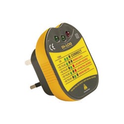 Di-Log DL1090 Socket Tester with LED Indicators and Buzzer Ideal for Socket Testing
