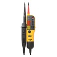 Fluke T110 Voltage and Continuity Tester, 2 Pole Tester with Switchable Load
