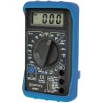 Digital Multimeter with 19 Testing Ranges and 7 Functions c/w Testing Probes, PVC jacket and battery