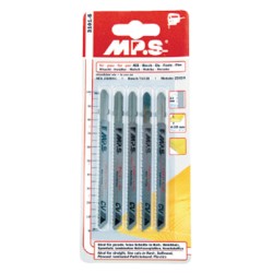 MPS Jigsaw Blades 110 x 2.0mm for Soft Steel, Aluminium, Sandwich Material (pack of 5)