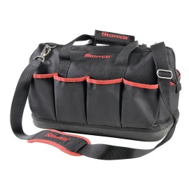 Starrett Medium Tool Bag 400 x 220 x 320mm, Heavy Duty Bag with Zipper and Shoulder Strap