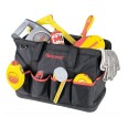 Starrett Medium Tool Bag 400 x 220 x 320mm, Heavy Duty Bag with Zipper and Shoulder Strap