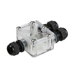 IP68 3 Way Waterproof Connector Box 16A 250V-450V (1-in 2-out) Junction Box