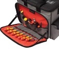 CK Tools Magma Technician's Wheeled Toolcase with 30 Pockets, Heavy Duty Tool Trolley 500mm x 300mm x 400mm