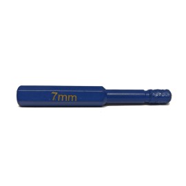 7mm Diamond Tipped Tile Drill, Wax Filled Vacum Brazed Drill with Hexagon Shank