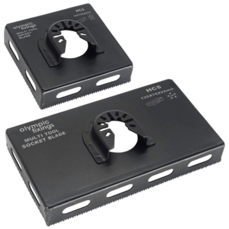 Multi-Tool Socket Box Cutter - Single / Double Back Box Cutter