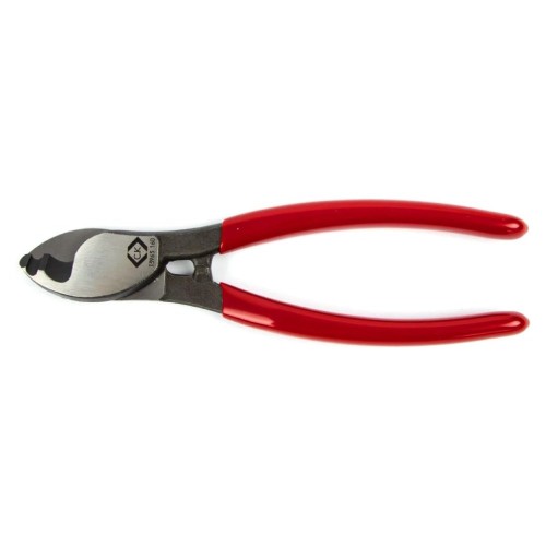CK Tools T3963 Cable Cutters in Red 210mm for Copper and Aluminium Wires