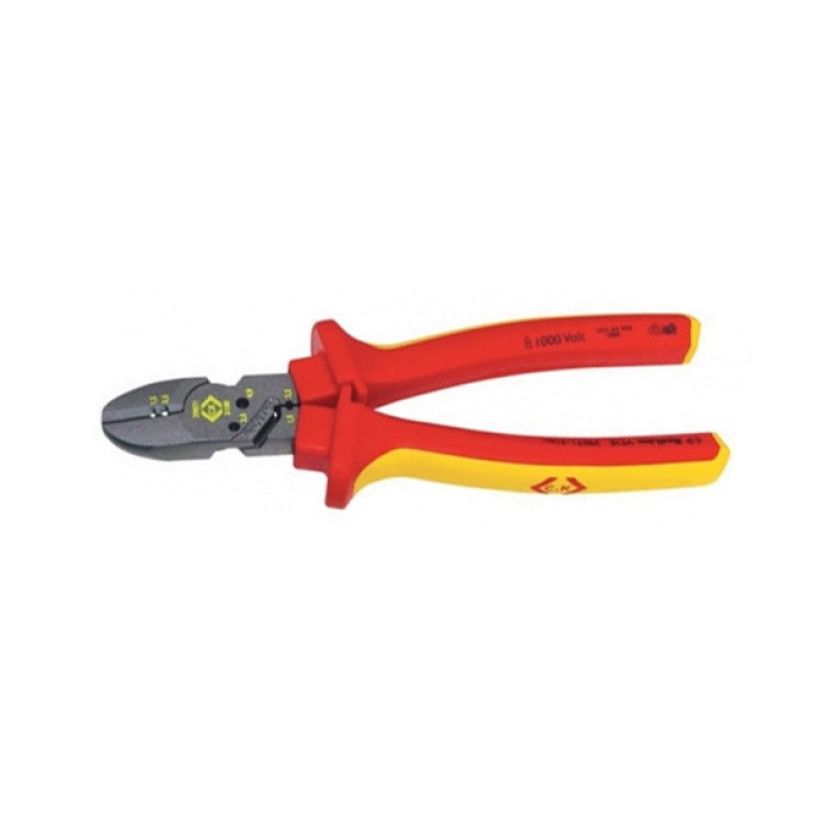 CK COMBICUTTER 3 MAX 180mm T39071-3180 Redline VDE Side Wire Cable Cutter Pliers 