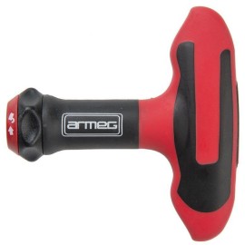 Armeg SDHTHA001 VDE T-Handle for Click & Drive Screwdriver for 12 Interchangeable VDE Blades
