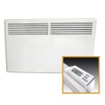 1.5kW Panel Heater Wall Mounted Slimline Design with Thermostat and 7-day Programmable Timer LOT20