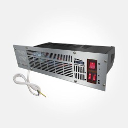 2.4W Plinth Fan Heater with 3 Colour Fascias 0.85m3/min IP20 with 3 Heat Output Settings