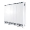 1.25kW Fan Assisted Storage Heater in White with Thermostat and 7-day Timer, Lot20 Eco-design Compliant