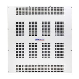 6kW 490m3/h Heater for Ceiling Surface or Suspension in White with Low Profile BN Thermic SMH-60