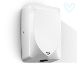 Hydra 9 Low Energy Automatic Hand Dryer in White, Velair 750W High Speed Electric Hand-dryer Compact Design