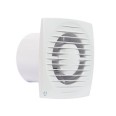 Airflow Aria 100mm Quiet Axial Extractor Fan in White with Humidity Timer 90000689
