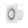 Airflow Aria 100mm Quiet Axial Extractor Fan in White with Adjustable Timer 90000688