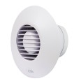 iCON15 100mm Round Bathroom Fan IPX4 White Airflow iC15 72683501 Axial Ventilation Fan
