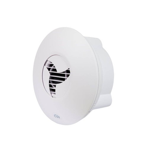 Airflow iCON30 100mm Stylish Toilet / Bathroom Ventilation Fan, 4 inch Low Profile Fan Airflow iC30 / 72591601 Extractor Fan
