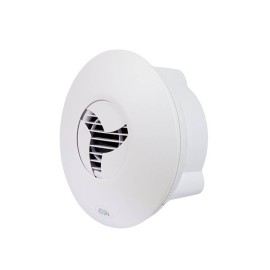 Airflow iCON eco 30S Bathroom Fan 100mm 12V DC Low Voltage Air Extractor Fan, SELV Low Profile Airflow 72683801