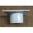 Low Profile 100mm Fan with PIR and Ajudstable Timer for Kitchen / Bathroom IP44 rated