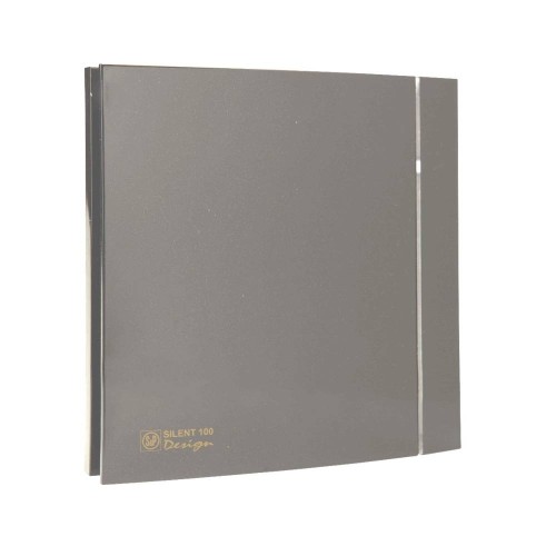 Grey Front Cover for Envirovent Silent Design 100 Ventilation Fan (cover only)