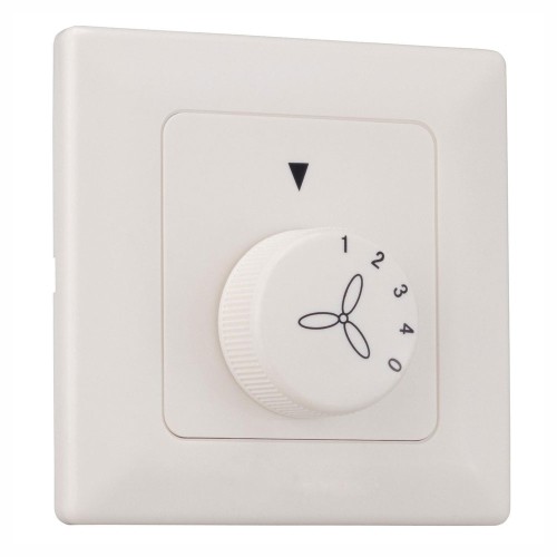 4 Speed and Off Wall Control Switch in White for Westinghouse Ceiling Fans without Light