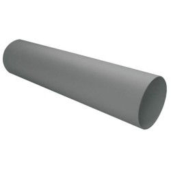 100mm 4 Inch PVC Round Ducting Pipe 1m Long in White Manrose 41900