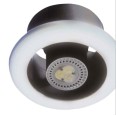 Showerlite 100mm In-Line Axial Shower Fan Kit with Timer and 3W LED Light with 12V Driver