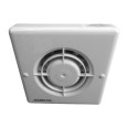Manrose XF100H 100mm Bathroom Fan with Adjustable Humidity Control and Integral Adjustable Timer 85m3/hr 23l/s IP44 rated