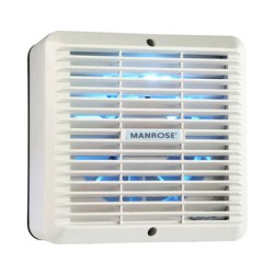 Manrose XF150 150mm Standard Extractor Fan for Remote Switching, Six Inch Wall Fan