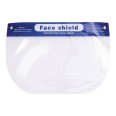 Protective Face Shield for use with Masks, Glasses, and Lenses, Transparent, Latex Free