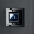 DEVIreg Touch Screen Programmable Thermostat with Black frame, DEVImat Intelligent Thermostat
