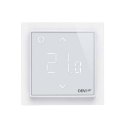 DEVIreg Smart Pure White Intelligent Electronic Timer Thermostat with Wi-Fi connectivity and App control
