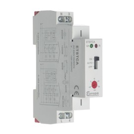 Staircase Timer Switch MCB for Din Rail Mounting, IP20 16A Stair Case Time Clock 230V 0.5-20 Mins