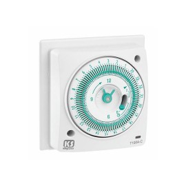24h Mechanical Socket Box Timer, 240V 16A Timer with 96 Settings for Heating Applications