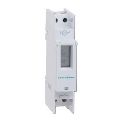 Compact DIN-rail Mounting Electronic Digital Timer with 7 Day/24h Programming 16A rating