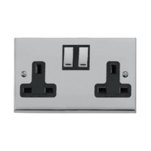 2 Gang 13A Double Socket