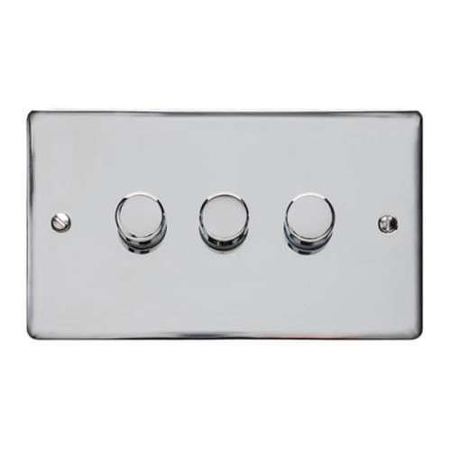 3 Gang 2 Way 10-120W LED Dimmer