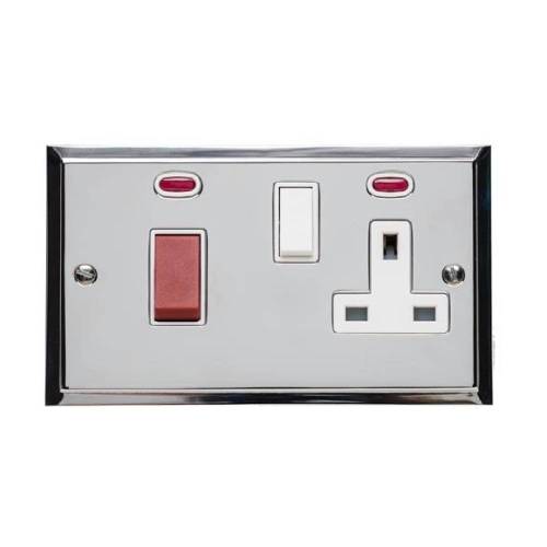 45A Cooker Unit with 13A Socket