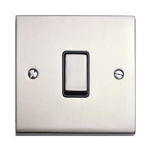 Victorian Elite Satin Nickel Raised Plate (R05)