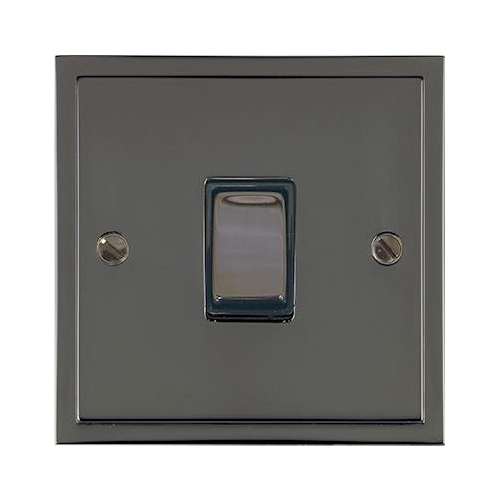 Elite Stepped Plate Polished Black Nickel S06