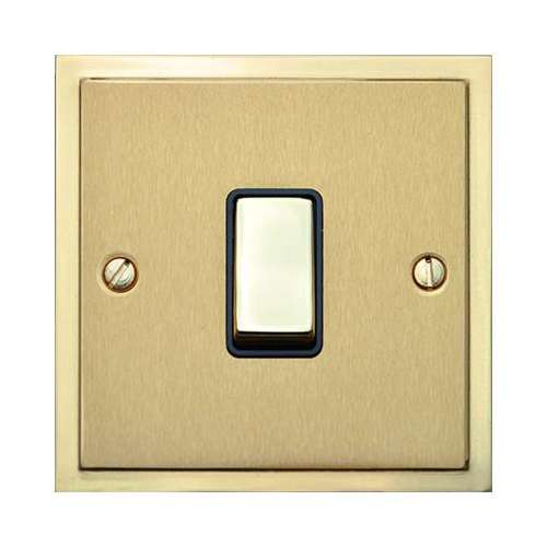 Stepped Plate Satin Brass Dual Finish S04