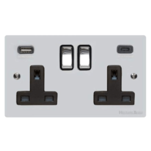 Bedroom Metal Socket Outlets