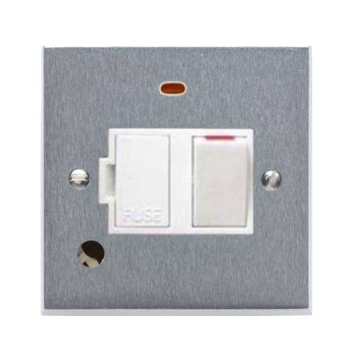 13A Switched Fuse Spur with Cord Outlet