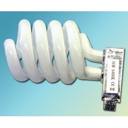 36W spiral lamp, low energy fluorescent single ended tube