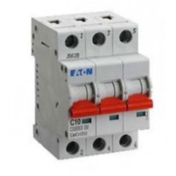 Eaton MEM EMCH320 Memshield3 20A 3 Pole MCB 10/15KA Type C Miniature Circuit Breaker