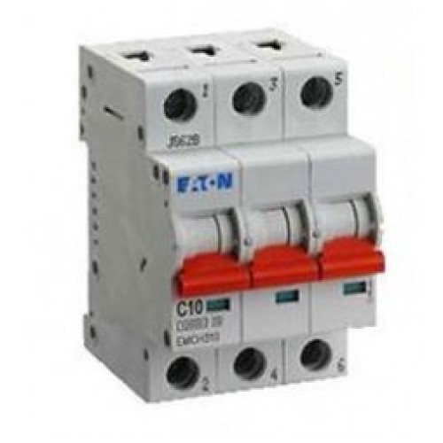 Eaton MEM EMCH320 Memshield3 20A 3 Pole MCB 10/15KA Type C Miniature Circuit Breaker