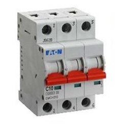 Eaton MEM EMCH340 Memshield3 40A 3 Pole MCB 10/15KA Type C Miniature Circuit Breaker