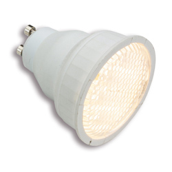 7W 50MM GU10 Compact Fluorescent Warm White Lamp